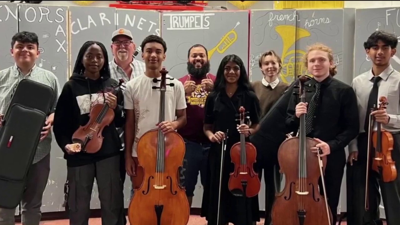 Teen changes lives with instrument drive
