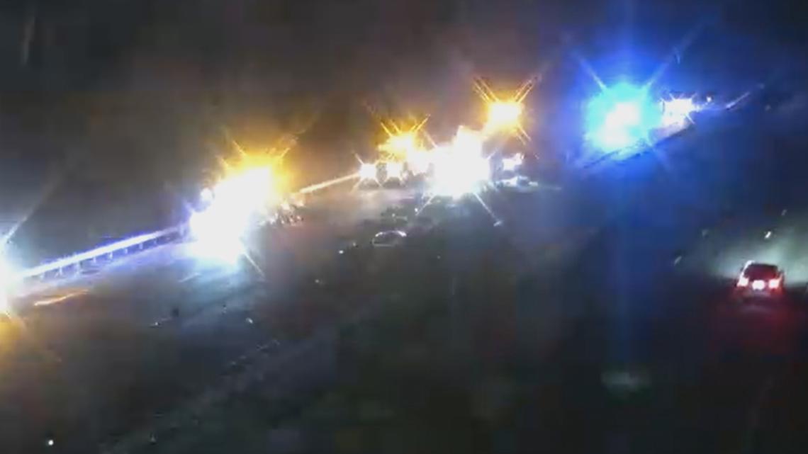 All lanes of I-75 in Hernando County shut down due to a multi-vehicle crash
