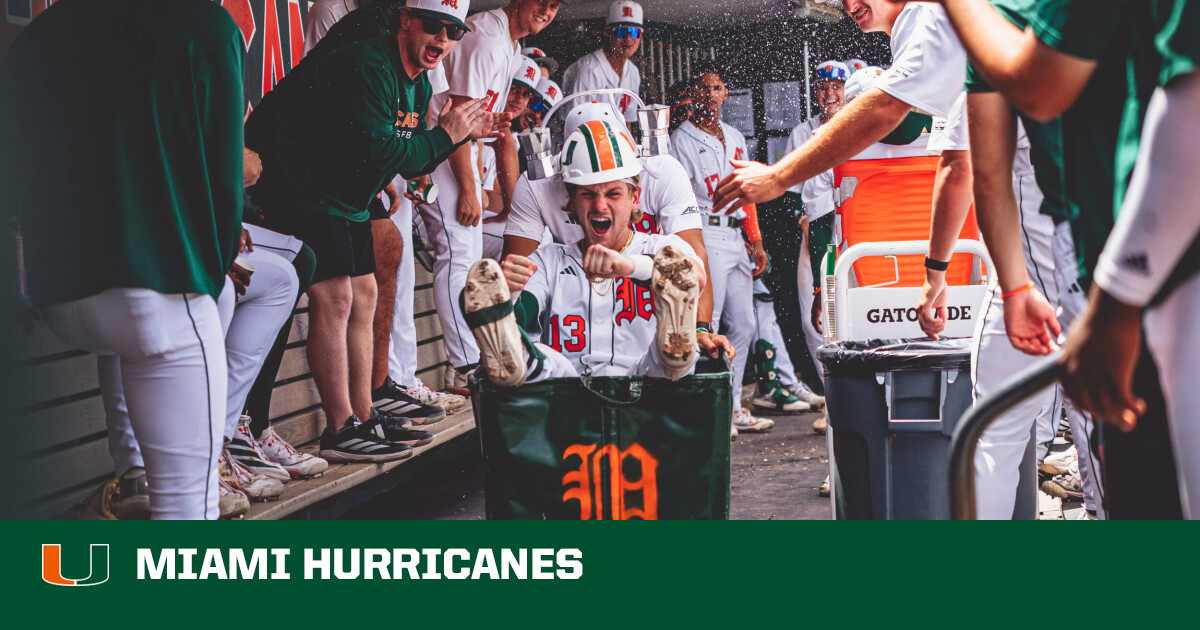 Miami Hurricanes Baseball: NCAA Gainesville Regional Central – University of Miami Athletics