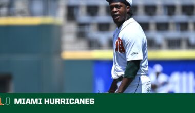 Alvarez, Evans Power Miami Past Stanford in ACC Tournament, 11-2 – University of Miami Athletics