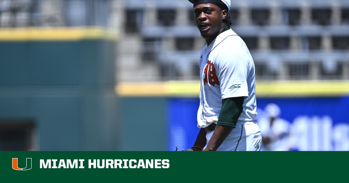 Alvarez, Evans Power Miami Past Stanford in ACC Tournament, 11-2 – University of Miami Athletics