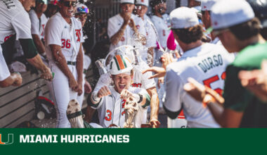 Miami Takes Series Over Louisville Behind Sosa’s Big Day – University of Miami Athletics