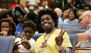Rapper Kodak Black arrested on drug trafficking charge in Central Florida, court records show