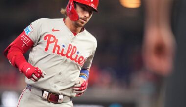 Stott's 3-run homer, Luzardo's strong outing help Philadelphia Phillies beat Miami Marlins