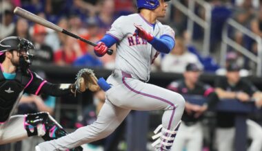 Miami Marlins take game 1 of the series against New York Mets 2-1 despite Juan Soto's homer in 1st