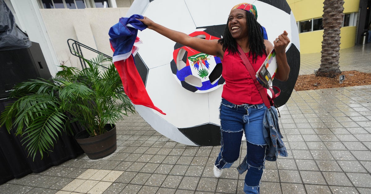 Miami's Haitian community celebrates the country's team qualifying for its first World Cup in 52 years