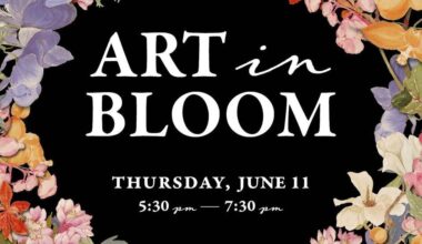 Art in Bloom logo.