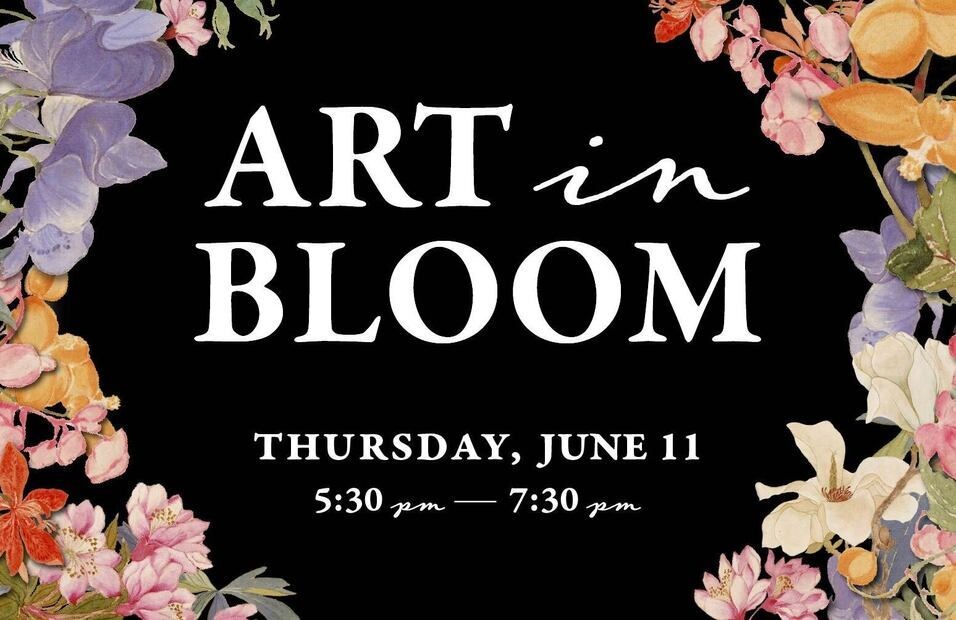 Art in Bloom logo.
