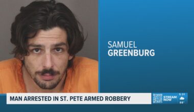 St. Pete man arrested after armed robbery incident, police say