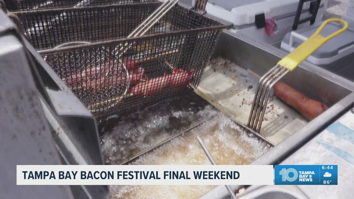 Bacon fans enjoy Tampa Bay Bacon Festival in St. Pete