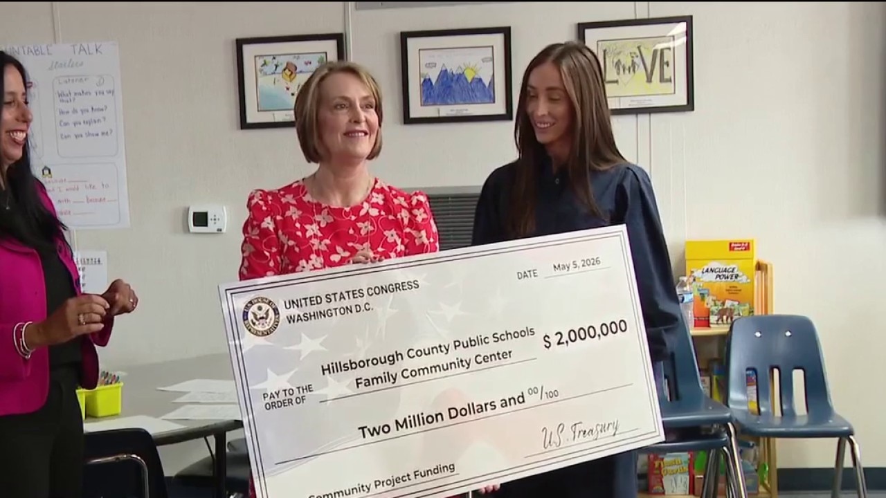 Federal funds to expand Hillsborough County Schools family community center