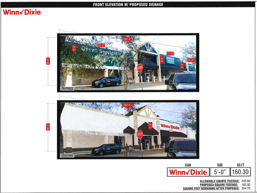 Kenco Signs and Awning LLC is the contractor identified in permitting to change the signage of the Harveys Supermarket in Northwest Jacksonville to Winn-Dixie. Kenco Signs and Awning LLC is the contractor identified in permitting to change the signage of the Harveys Supermarket in Northwest Jacksonville to Winn-Dixie.