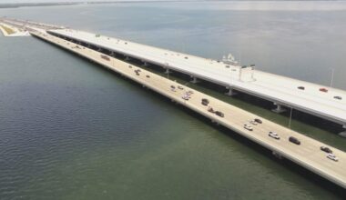 Howard Frankland Bridge express lanes, pedestrian trail are now open