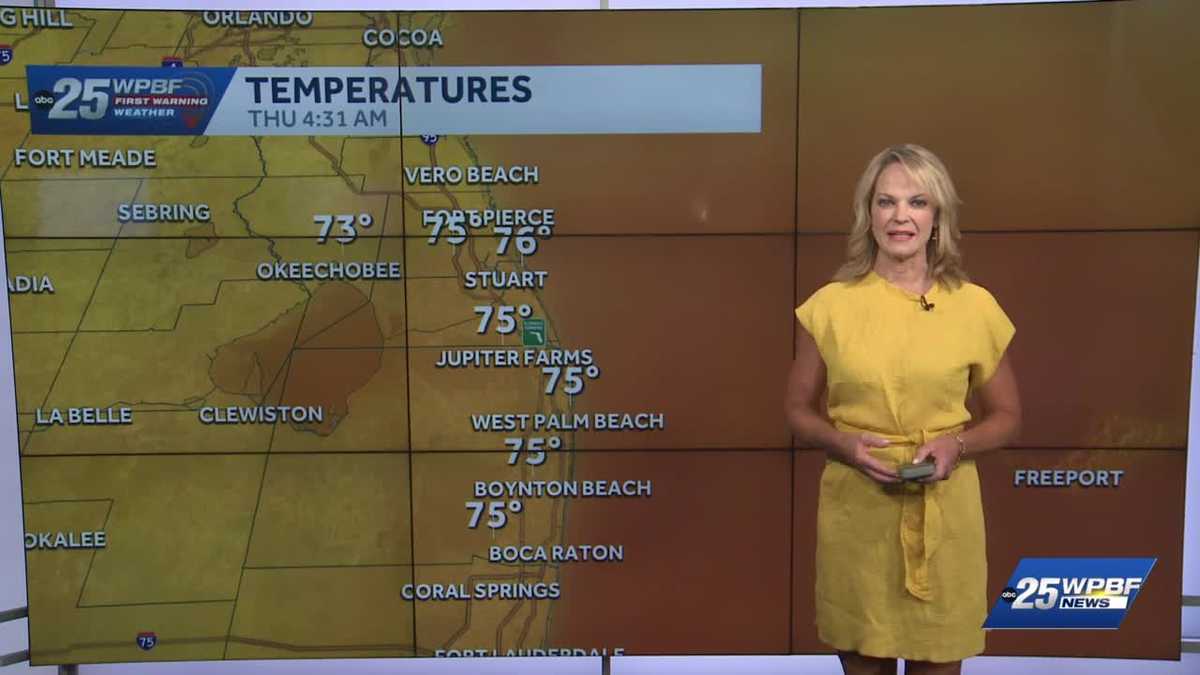 Chance for afternoon showers this weekend in South Florida
