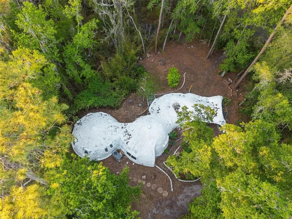 Foam dome home for sale in Florida for $249,000.