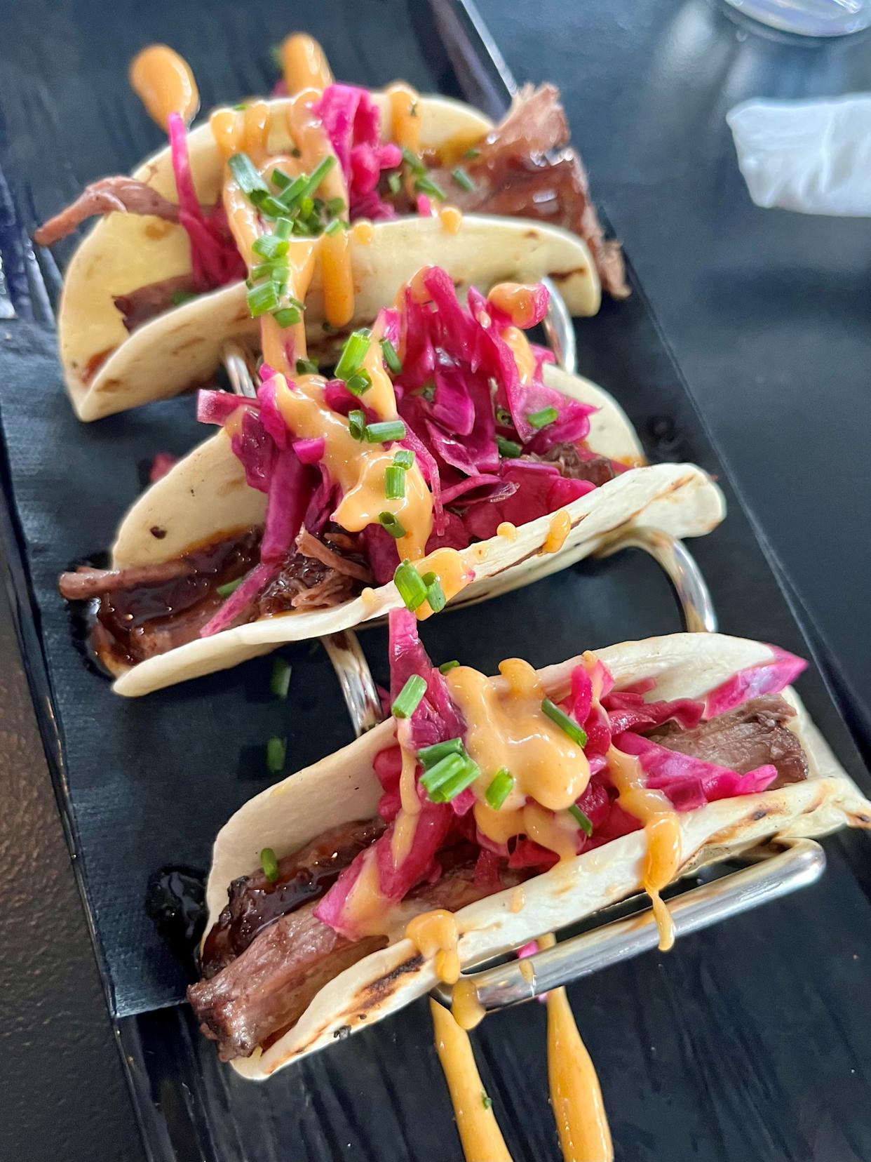 We love the happy hour menu (3-6 p.m. Tuesday to Sunday) at Front Porch Social in South Cape.