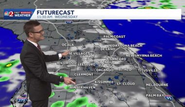 Storm chances return to Central Florida this afternoon