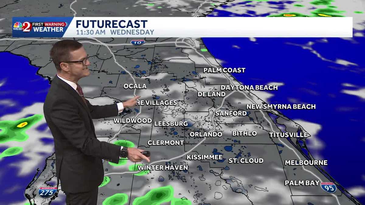 Storm chances return to Central Florida this afternoon