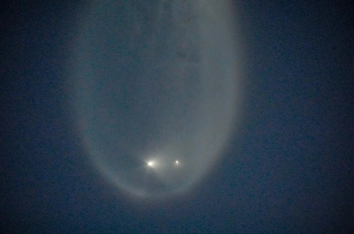 SpaceX rocket creates 'jellyfish' above Florida's Space Coast. See photos.