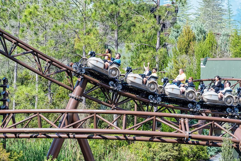 Hagrid's Magical Creatures Motorbike Adventure at Universal Orlando Resort in Orlando, Fla.Credit: Shutterstock / Craig Russell