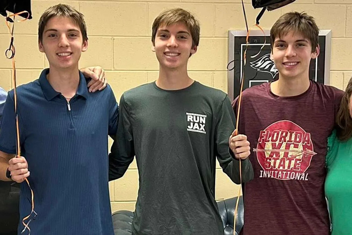 Florida Triplets All Named Valedictorians After Receiving the Exact Same GPA. Now They're Set to Attend the Same College, Too