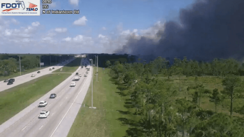 {p}If you see smoke near I‑95 and Florida’s Turnpike on Friday, don’t panic — the South Florida Water Management District is conducting a planned, controlled burn of up to 225 acres in the Loxahatchee River/Cypress Creek Management Area. (FDOT){/p}