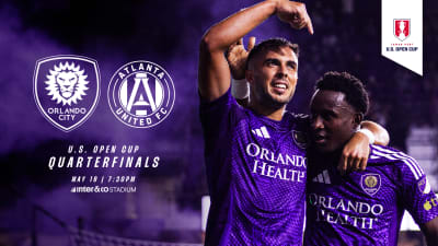 Orlando City SC to host Atlanta United FC in 2026 Lamar Hunt U.S. Open Cup Quarterfinals 