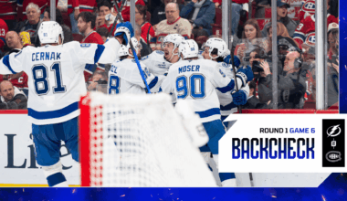 The Backcheck: Goncalves OT winner, Vasilevskiy send First Round series to Game 7