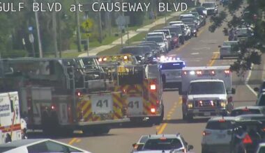 6 taken to hospital after crash involving golf cart in Pinellas County, deputies say