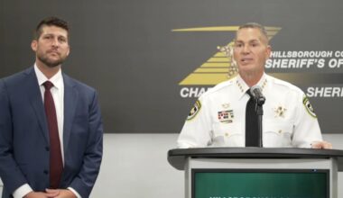 Attorney General James Uthmeier, Sheriff Chad Chronister hosting news conference in Tampa