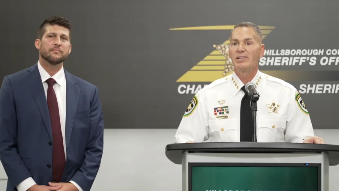 Attorney General James Uthmeier, Sheriff Chad Chronister hosting news conference in Tampa