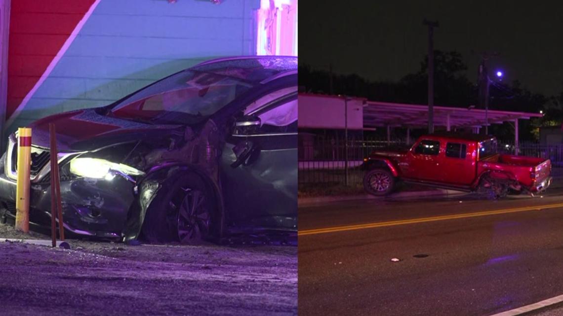 Crash briefly causes road closure in Tampa