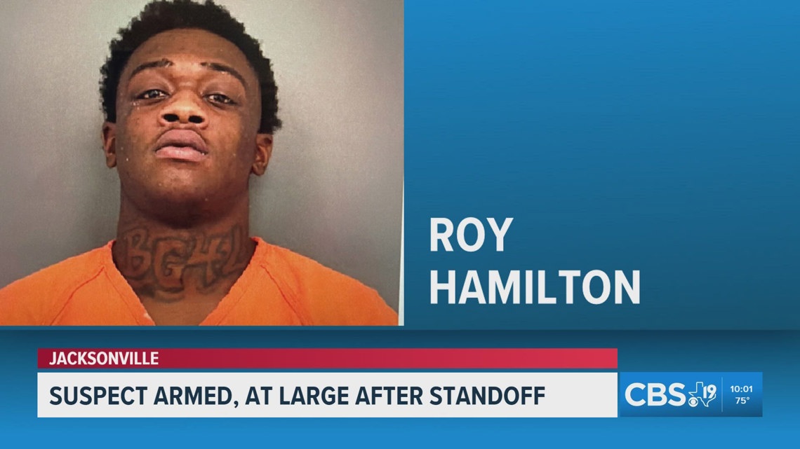 Jacksonville police search for armed suspect after standoff
