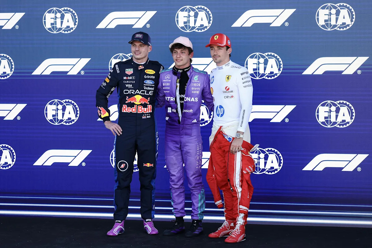 F1 qualifying results: Kimi Antonelli take pole at the Miami Grand Prix