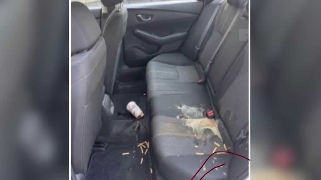 Florida Lyft driver accused of using AI to fake damage