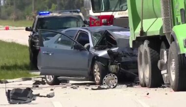 Florida senior dies in car crash on his way to graduation