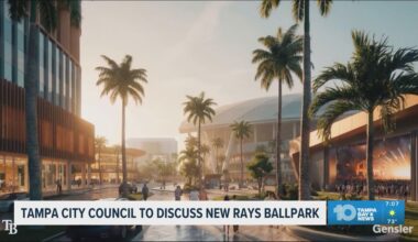 Tampa City Council to discuss new Rays Ballpark in Thursday's meeting