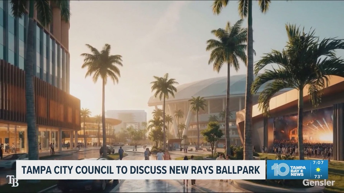 Tampa City Council to discuss new Rays Ballpark in Thursday's meeting