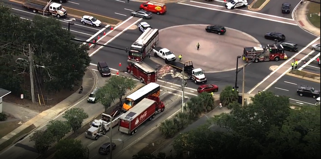 OCPS bus crash in Orlando ocps bus crash in orlando