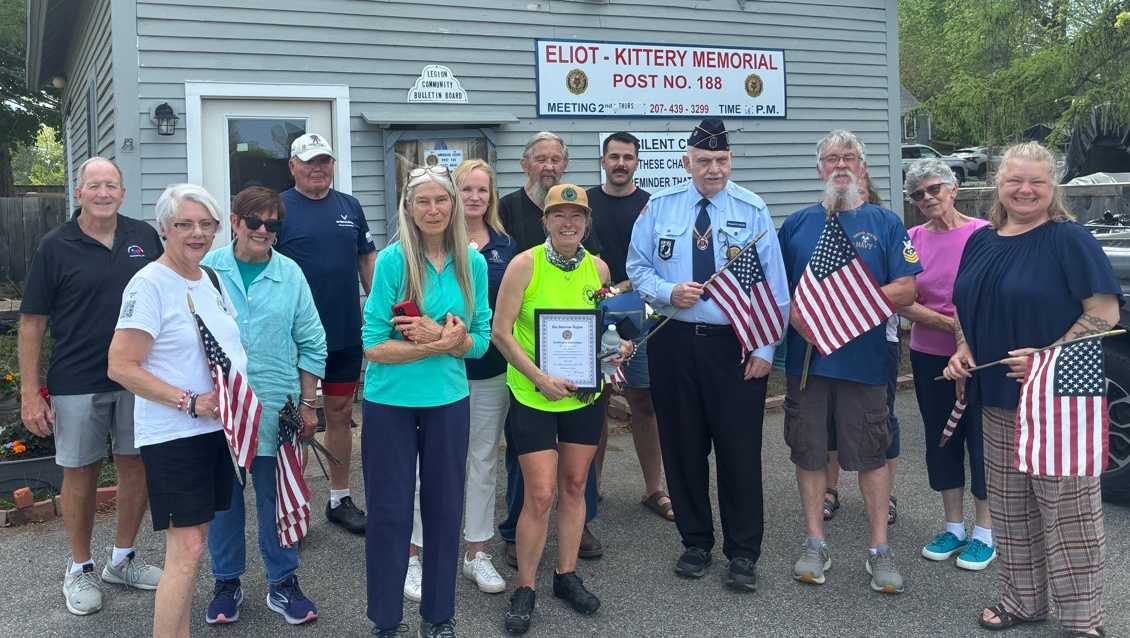 Coast Guard veteran cycles from Florida to Maine in 42 days
