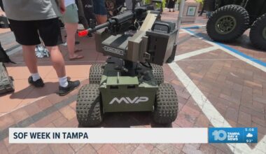 The future of warfare on display in downtown Tampa during the Special Operations Forces Week