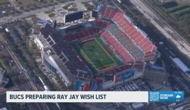Tampa Bay Buccaneers working on wish list for major renovations to Raymond James Stadium