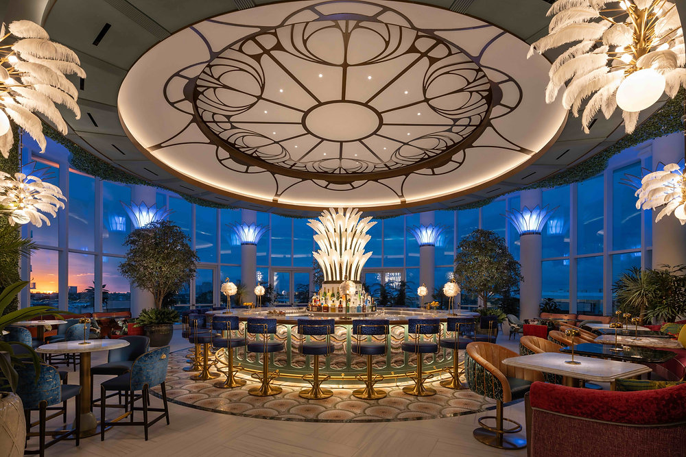 Inside The Club at Pier Sixty-Six, Fort Lauderdale's first invitation-only private social club