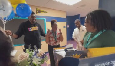 Jacksonville KIPP High School teacher wins Harriett Ball Excellence in Teaching award