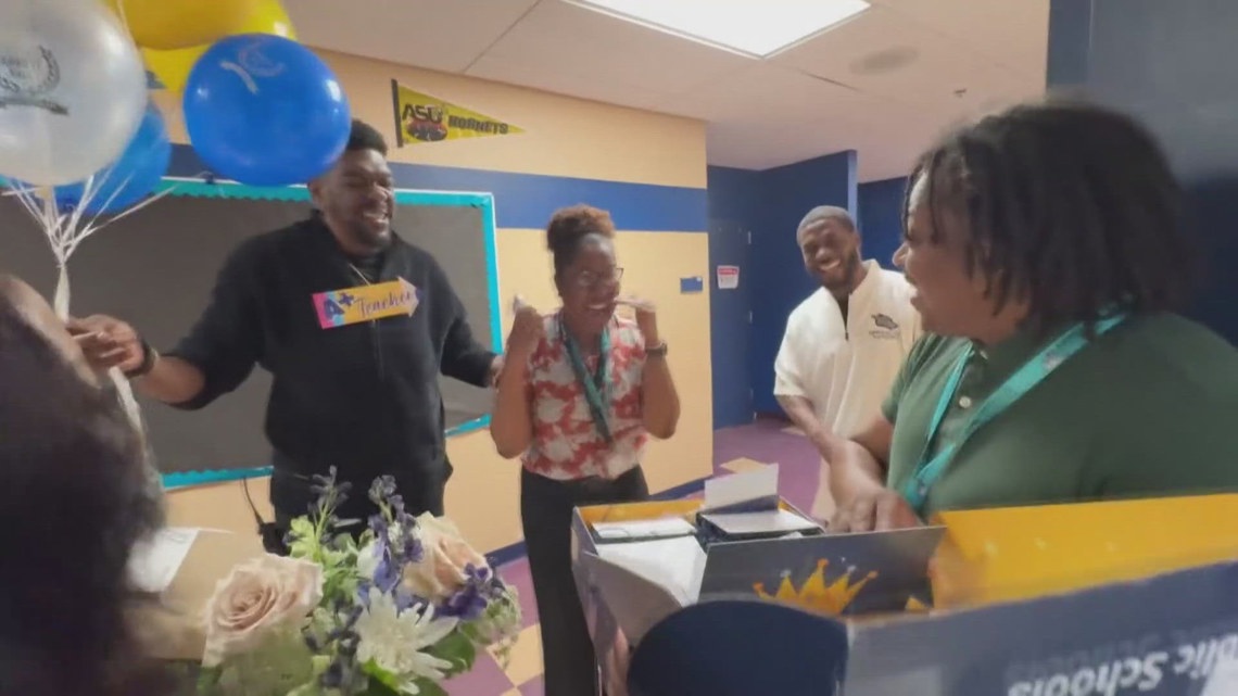 Jacksonville KIPP High School teacher wins Harriett Ball Excellence in Teaching award