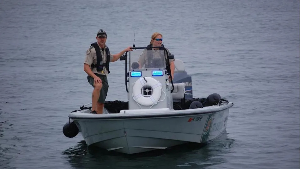 <div>File: FWC boat. Image is courtesy of FWC.</div>
