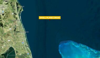 10 rescued after small plane crashes off Florida coast near Vero Beach, Coast Guard says