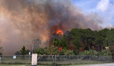 Large grass fire burning in southwest Miami-Dade brought under control by MDFR crews
