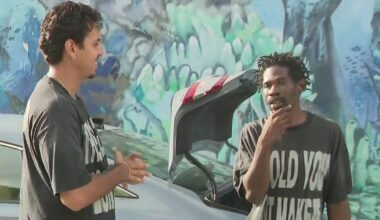 Meeting between Miami fashion designer, man experiencing homelessness changes their lives after moment goes viral
