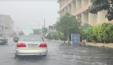 Videos, photos show flooding in South Florida as heavy rain barrels across region Thursday